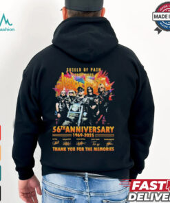 Official Judas Priest 2024 Shield of Pain Tour – 56 Years of Metal Legends T Shirt