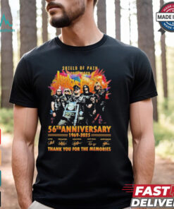 Official Judas Priest 2024 Shield of Pain Tour – 56 Years of Metal Legends T Shirt