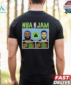 Official NBA Jam Celtics City Brown And Tatum Shirt