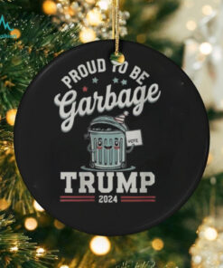 Official Not a garbage proud to be garbage vote Trump supporters 2024 T shirt