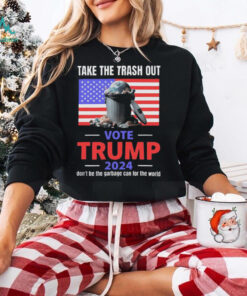 Official Official Take the trash out vote Trump 2024 don’t be the garbage truck can for the world T shirt