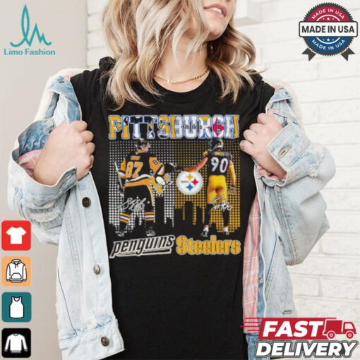 Official Pittsburgh Steelers Tj Watt X Pittsburgh Hockey Sidney Crosby Shirt