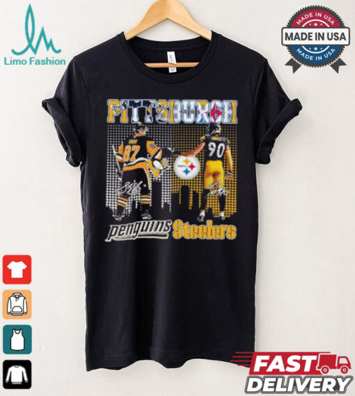 Official Pittsburgh Steelers Tj Watt X Pittsburgh Hockey Sidney Crosby Shirt
