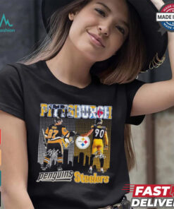 Official Pittsburgh Steelers Tj Watt X Pittsburgh Hockey Sidney Crosby Shirt