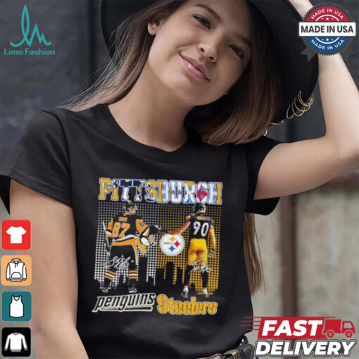 Official Pittsburgh Steelers Tj Watt X Pittsburgh Hockey Sidney Crosby Shirt