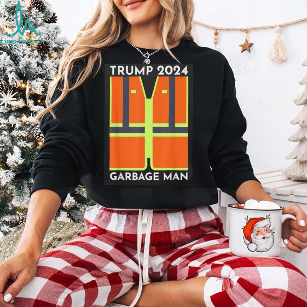 Official President Trump 2024 garbage truck man funny garbage truck Patriots support T shirt Official President Trump 2024 garbage truck man funny garbage truck Patriots support T shirt