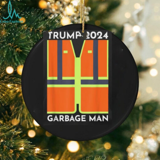 Official President Trump 2024 garbage truck man funny garbage truck Patriots support T shirt
