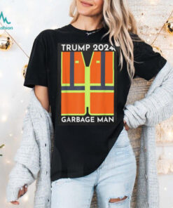 Official President Trump 2024 garbage truck man funny garbage truck Patriots support T shirt
