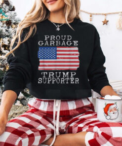 Official Proud garbage truck Trump supporter pro T shirt