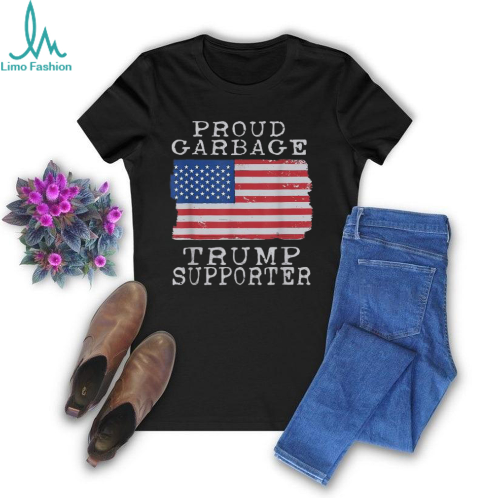 Official Proud garbage truck Trump supporter pro T shirt Official Proud garbage truck Trump supporter pro T shirt