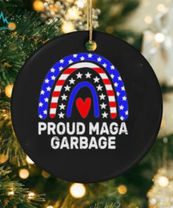 Official Proud maga garbage truck Trump supporter rainbow usa flag T shirt