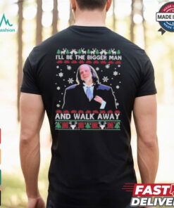 Official Scary 2 I Will Be The Bigger Man And Walk Away Ugly Christmas 2024 T shirts