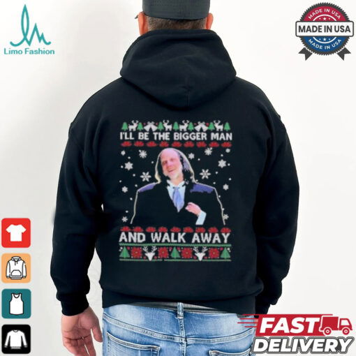 Official Scary 2 I Will Be The Bigger Man And Walk Away Ugly Christmas 2024 T shirts