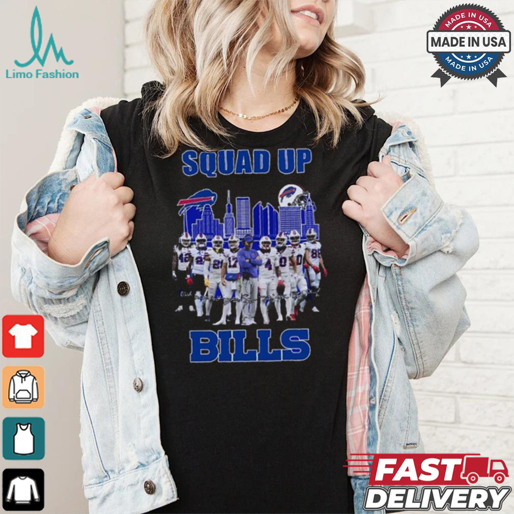 Official Squad Up Buffalo Bills 2024 Signatures Shirt Official Squad Up Buffalo Bills 2024 Signatures Shirt