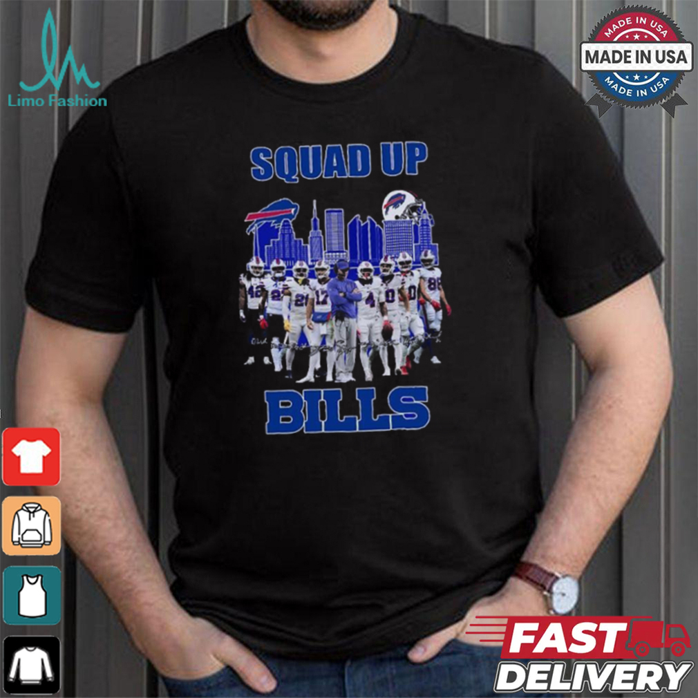 Official Squad Up Buffalo Bills 2024 Signatures Shirt Official Squad Up Buffalo Bills 2024 Signatures Shirt