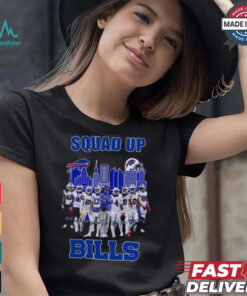 Official Squad Up Buffalo Bills 2024 Signatures Shirt