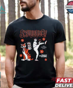 Official Tarik Skubal Skuuuuub 2024 CY Young and Triple Crown Winner Detroit Tigers t shirt