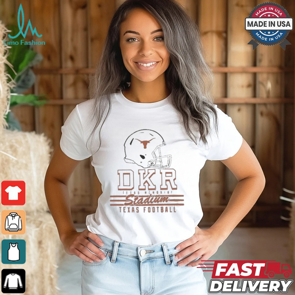 Official Texas Longhorns Football DKR Helmet Shirt Official Texas Longhorns Football DKR Helmet Shirt