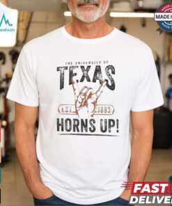 Official Texas Longhorns Horns Up Est 1883 Shirt