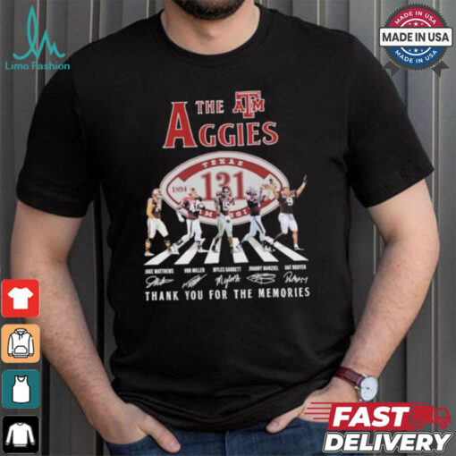 Official The Texas A&M Aggies Abbey Road 131st Anniversary 1894 2025 Shirt
