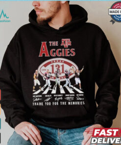 Official The Texas A&M Aggies Abbey Road 131st Anniversary 1894 2025 Shirt