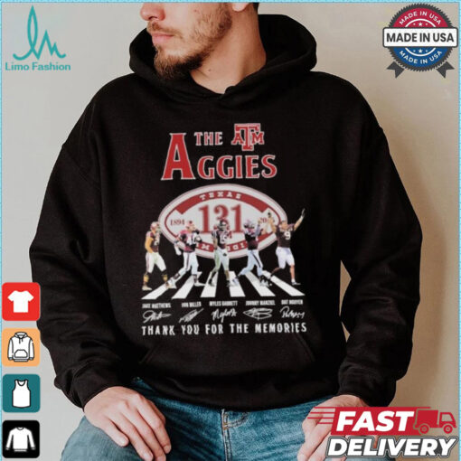 Official The Texas A&M Aggies Abbey Road 131st Anniversary 1894 2025 Shirt