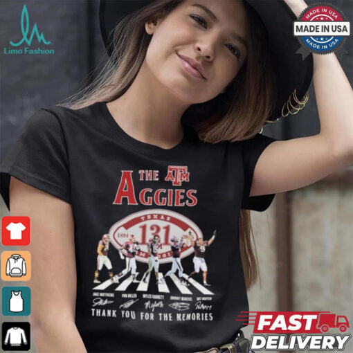 Official The Texas A&M Aggies Abbey Road 131st Anniversary 1894 2025 Shirt