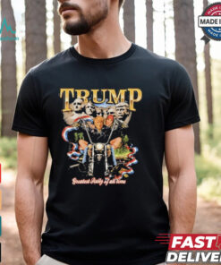 Official Trump Goat DaddyS Home Funny Trump DaddyS Coming Home T Shirt