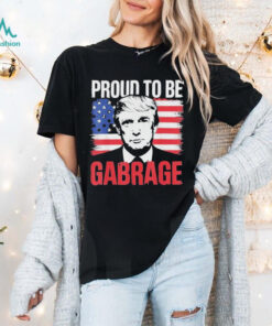 Official Trump Proud To Be Garbage 2024 Shirt