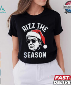 Official Trump Rizz The Season Christmas Donald Trump Rizz The Season Christmas T Shirt