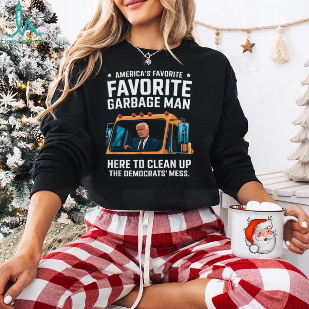 Official Trump america’s favorite garbage truck man Trump in trash truck 2024 T shirt Official Trump america’s favorite garbage truck man Trump in trash truck 2024 T shirt