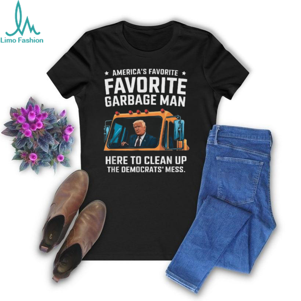Official Trump america’s favorite garbage truck man Trump in trash truck 2024 T shirt Official Trump america’s favorite garbage truck man Trump in trash truck 2024 T shirt