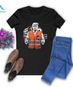 Official Trump garbage truck truck vest T shirt