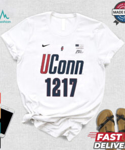 Official UConn Basketball Nike 1217 Big East Shirt
