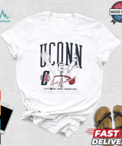 Official Uconn Basketball Geno Auriemma 1217 Wins And Counting All Time shirt