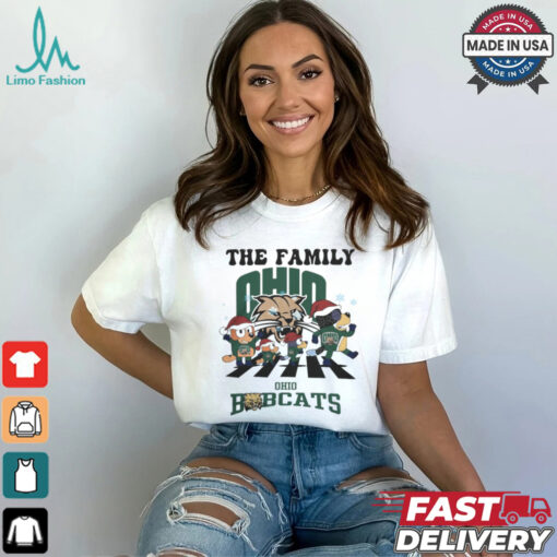 Ohio Bobcats X Family Bluey Merry Christmas 2024 Shirt