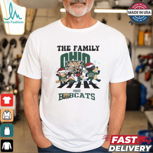 Ohio Bobcats X Family Bluey Merry Christmas 2024 Shirt