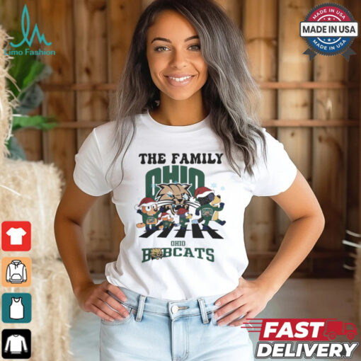 Ohio Bobcats X Family Bluey Merry Christmas 2024 Shirt