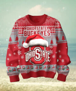 Ohio State Buckeyes 2024 Ugly Christmas Sweater