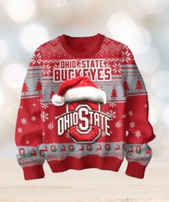 Ohio State Buckeyes 2024 Ugly Christmas Sweater