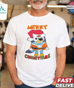 Oklahoma State Cowboys Bluey Merry Christmas 2024 Shirt