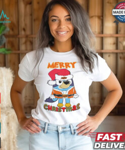 Oklahoma State Cowboys Bluey Merry Christmas 2024 Shirt