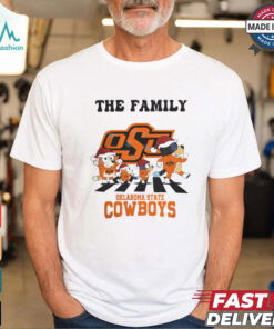 Oklahoma State Cowboys X Family Bluey Merry Christmas 2024 Shirt
