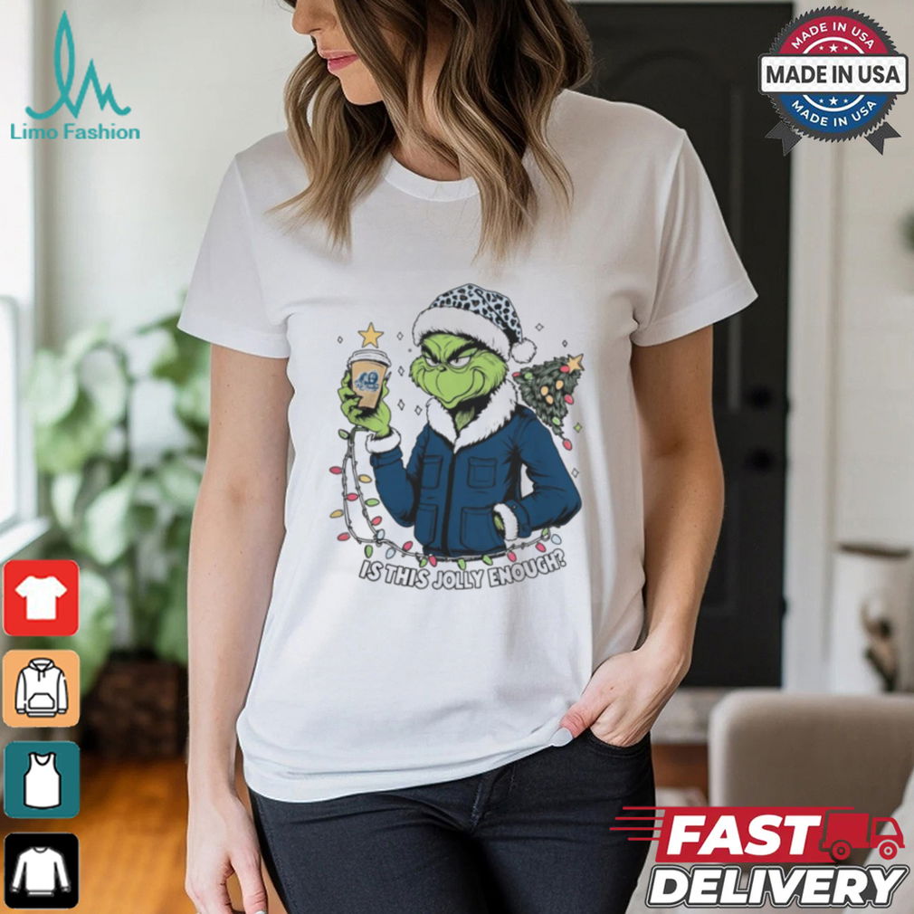 Old Dominion Monarchs x Santa Grinch Is This Jolly Enough Merry Christmas Shirt Old Dominion Monarchs x Santa Grinch Is This Jolly Enough Merry Christmas Shirt