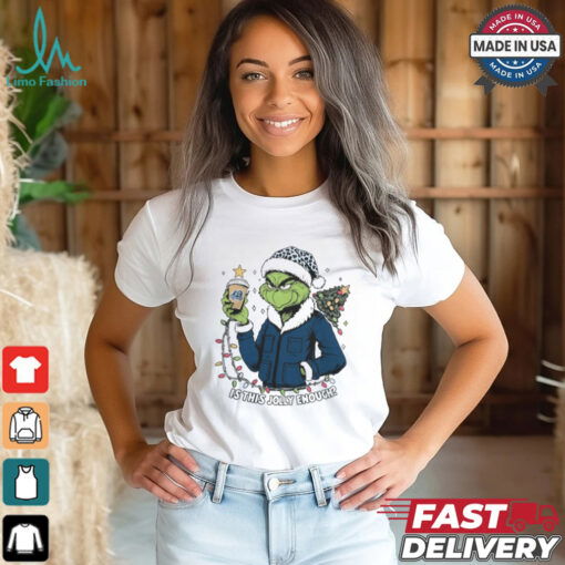 Old Dominion Monarchs x Santa Grinch Is This Jolly Enough Merry Christmas Shirt
