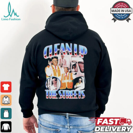 Oldrow Clean Up The Streets T Shirts