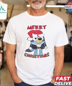 Ole Miss Rebels Bluey Merry Christmas 2024 Shirt