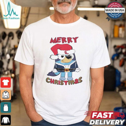 Ole Miss Rebels Bluey Merry Christmas 2024 Shirt