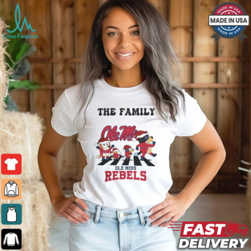 Ole Miss Rebels X Family Bluey Merry Christmas 2024 Shirt