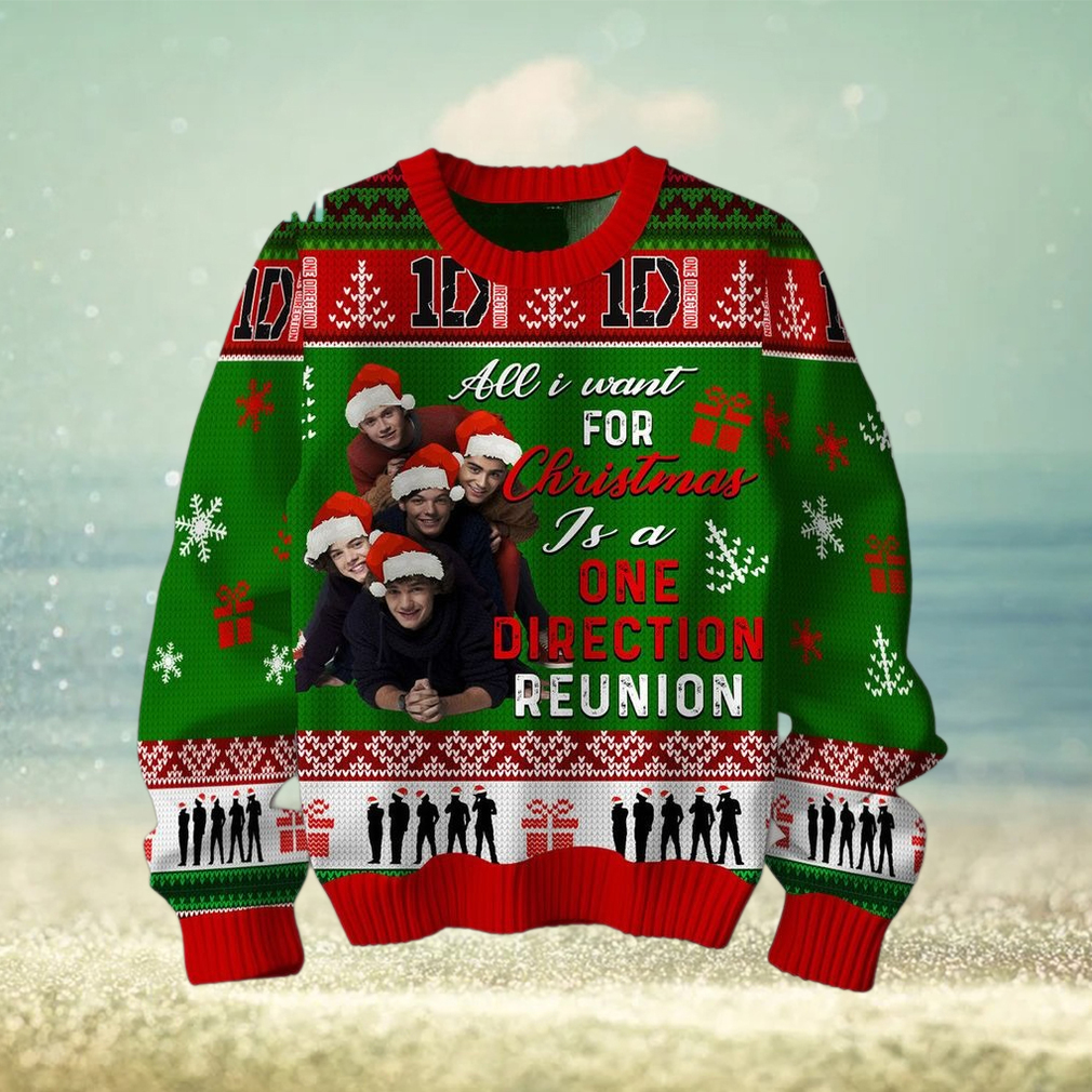 One Direction All I Want For Christmas Ugly Sweater One Direction All I Want For Christmas Ugly Sweater